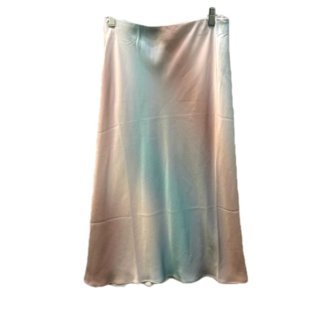 Babaton by Aritzia Ombre Satin Midi Skirt (Size 8, Brand New No Tag)